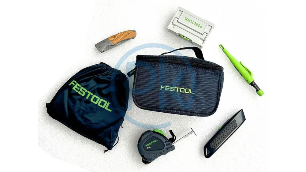 Taška s reklamními předměty Festool Expresní Doručení