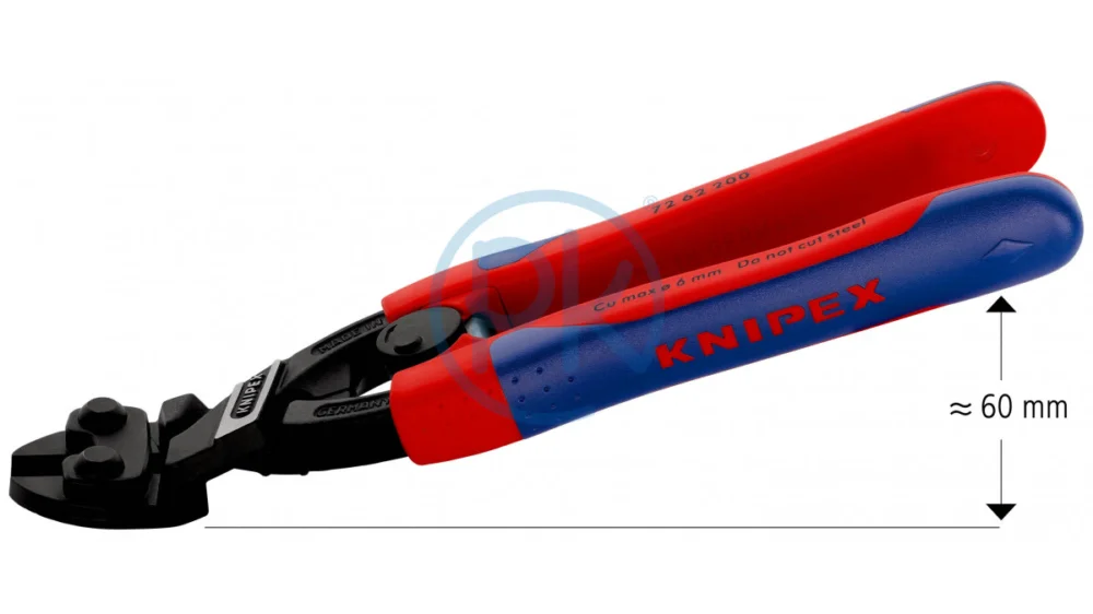 Knipex Boční silové štípací kleště na plasty 200 mm72 62 200 Cenový Hit