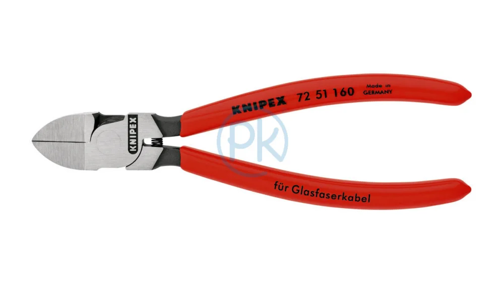 Hit Sezóny Knipex Boční štípací kleště na světlovody 160 mm72 51 160