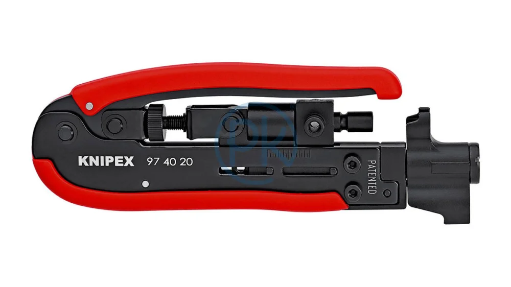 Knipex Kompresní nářadí pro KOAX konektory97 40 20 SB Rychlé Dodání