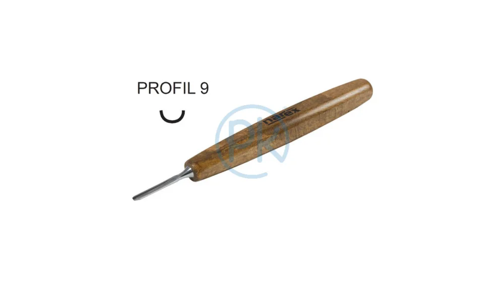 Narex Dláto pro drobnou řezbu duté půlkulaté profil 9, Profi 2mm824112 Must-Have