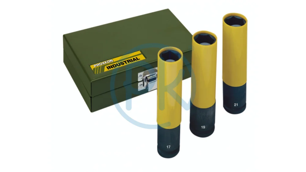 Proxxon Industrial Sada prodloužených rázových hlavic 1/2", 3-dílná23970 Rychlé Dodání
