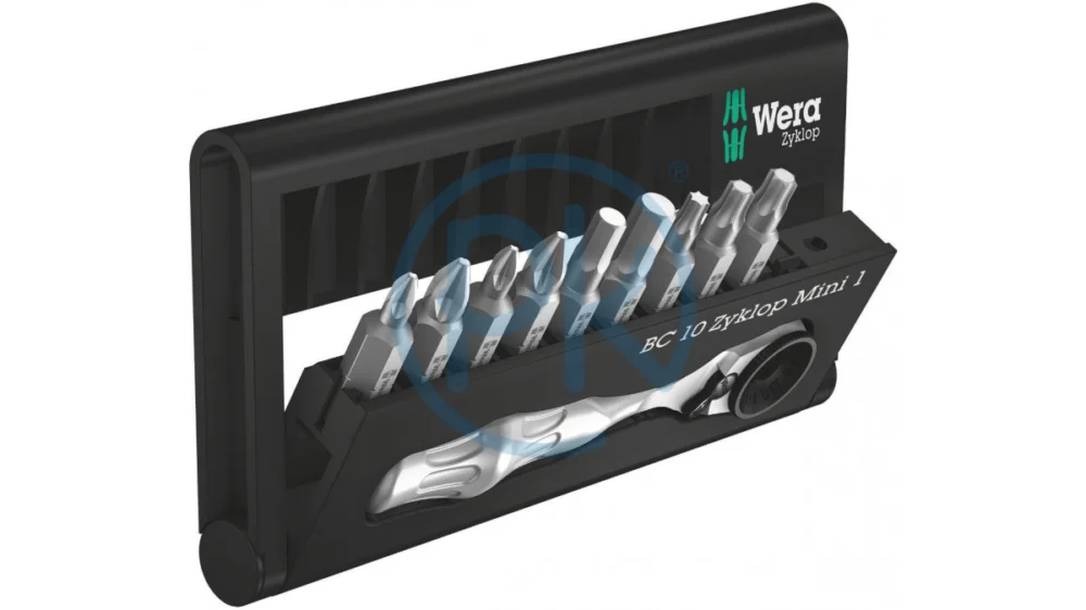 Wera Ráčnová sada na bity Bit-Check 10 Zyklop Mini 1, 10-dílná05073645001 Akční Nabídka