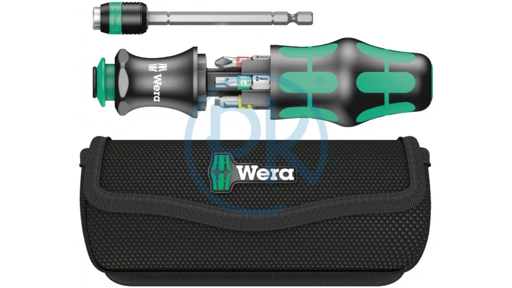 Ověřený Wera Sada bitů s rukojetí Kraftform Kompakt 20 Tool Finder 1 s taškou, 7-dílná05051016001