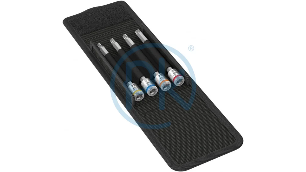 Wera Sada zástrčných nástavců 8767 A TORX HF 1 Zyklop TORX, přidržovací, 1/4", 4-dílná05003375001 Bezpečná Platba