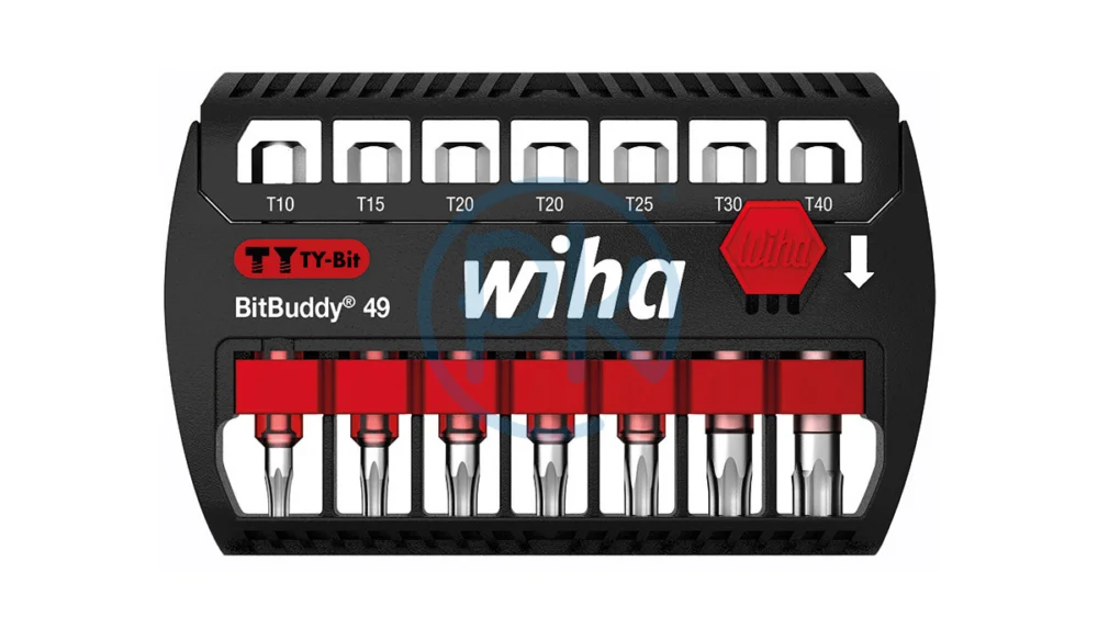 Objednat Nyní Wiha Sada nástavců BitBuddy nástavec TY 49 mm TORX 1/4", 7-dílná42115