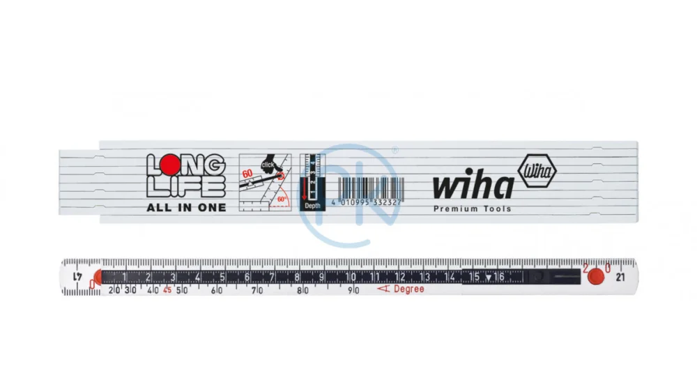 Wiha Skládací metr Longlife All in One, metrický 2m33232 Doprava Zdarma
