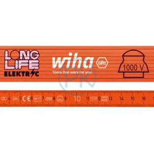 Přímo Od Výrobce Wiha Skládací metr pro elektromechaniky Longlife, metrický 2m42068