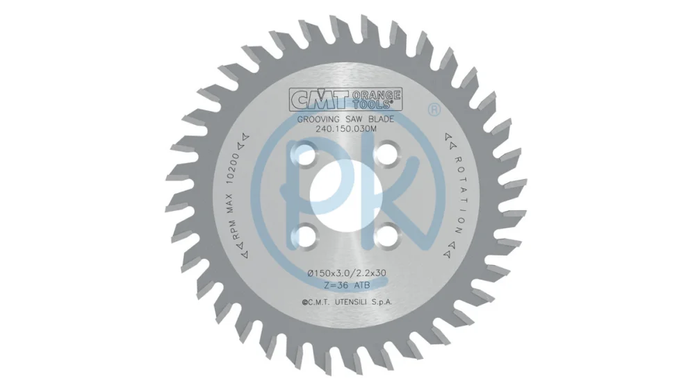 Cmt Drážkovací kotouč pro CNC stroje, HW D150x6 d30 Z36 C240150060M Levný