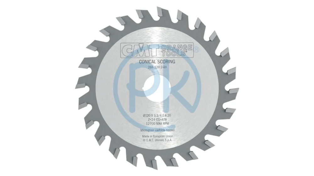 Aktuální Cmt Předřezový kotouč kónický pro CNC stroje, HW D125x4,3-5,5 d20 Z24 C28812524H2