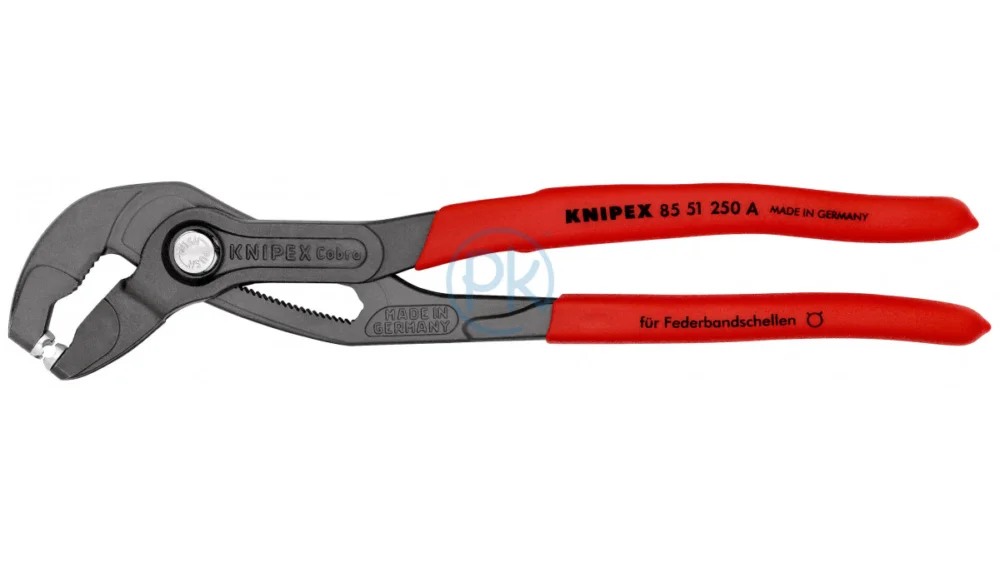 Knipex Kleště na hadicové spony 250 mm, se zajišťovací západkou 85 51 250 AF Zlevněný