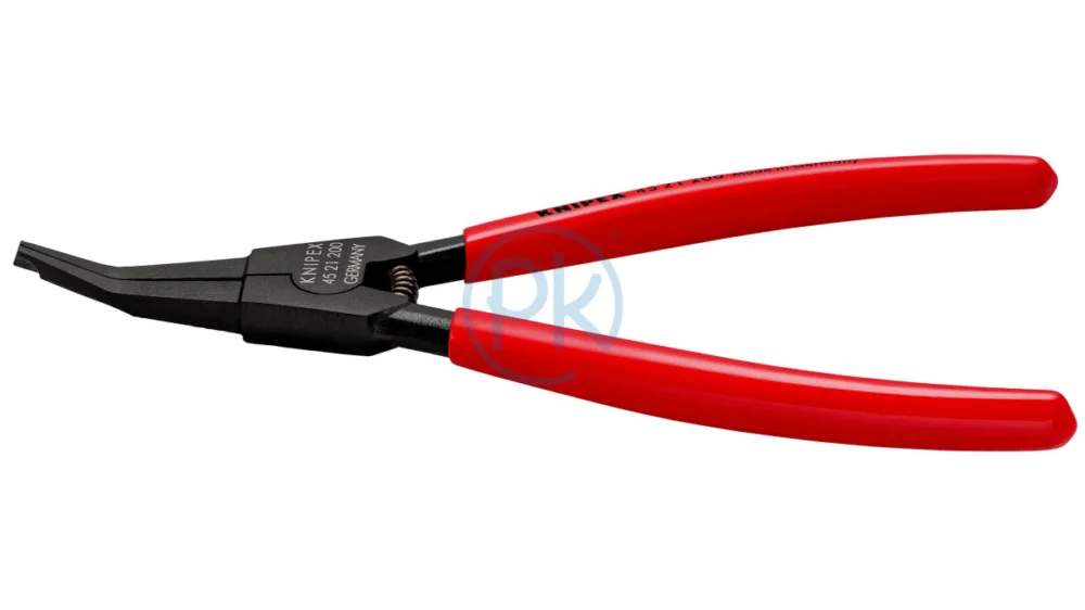Nakupujte Hned Knipex Kleště na pojistné kroužky bez otvorů zahnuté 200 mm 45 21 200