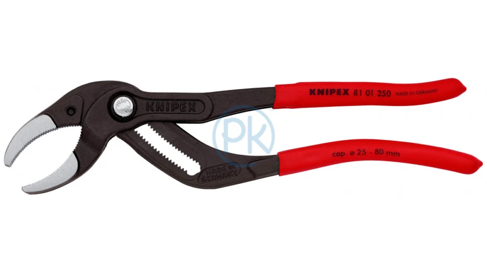 Kup Teď Knipex Kleště na sifony a krimpovací kleště pro konektory s plastovými čelistmi 81 11 250