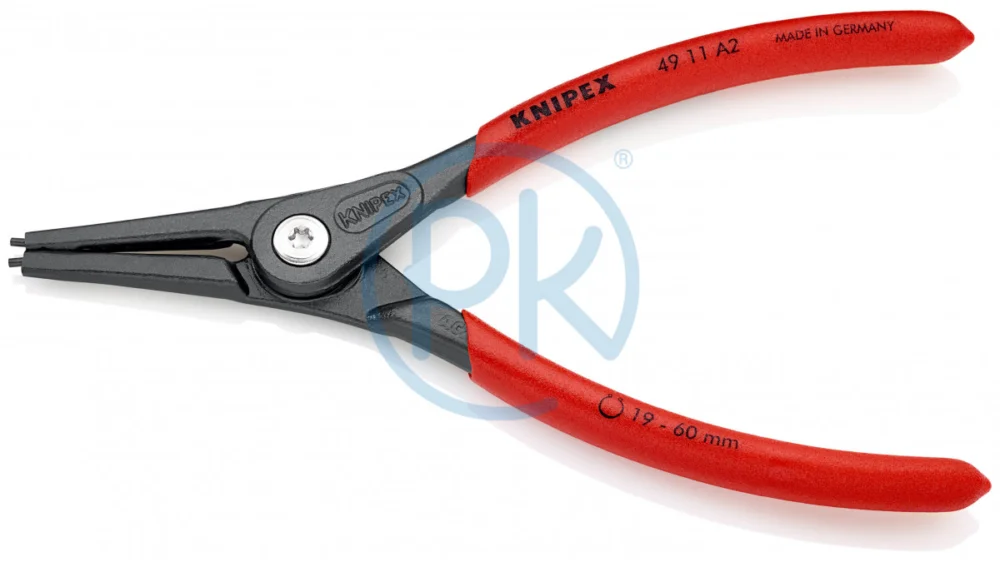 Finální Výprodej Knipex Precizní kleště na pojistné vnější kroužky rovné hroty 1,25 mm 49 11 A1