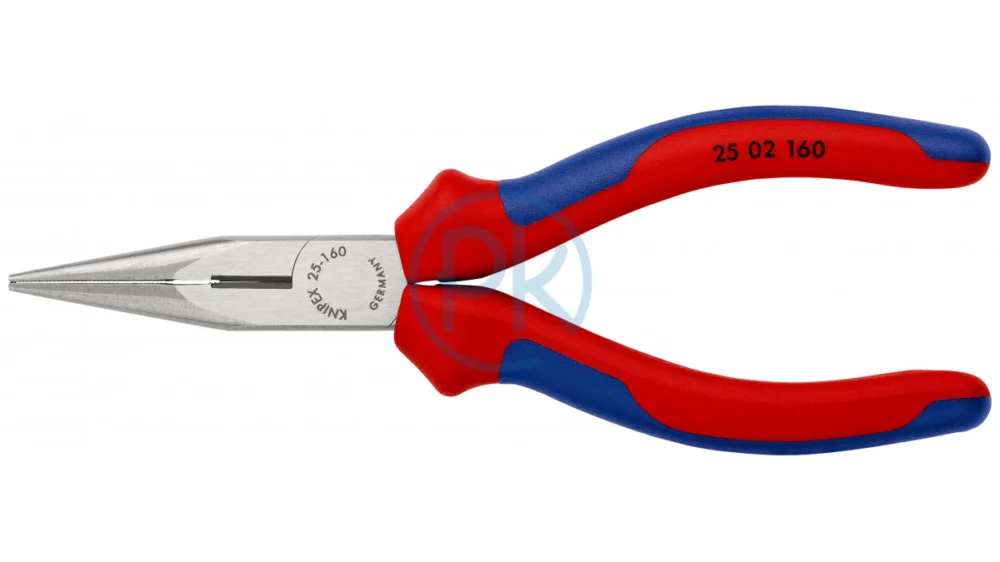 Knipex Půlkulaté kleště pro radiotechniku s břitem rukojeti vícesložkové, 140 mm 25 02 140 Sleva