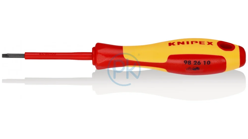 Víkendová Akce Knipex Šroubovák Torx VDE 1000 TX 10 98 26 10