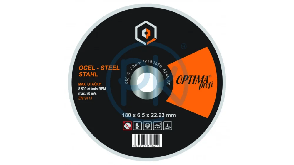 Nejlepší Volba Optima Brusný kotouč OptimaProfi na ocel universal 150 mm/6,5 mm, 25 ks IP15065R