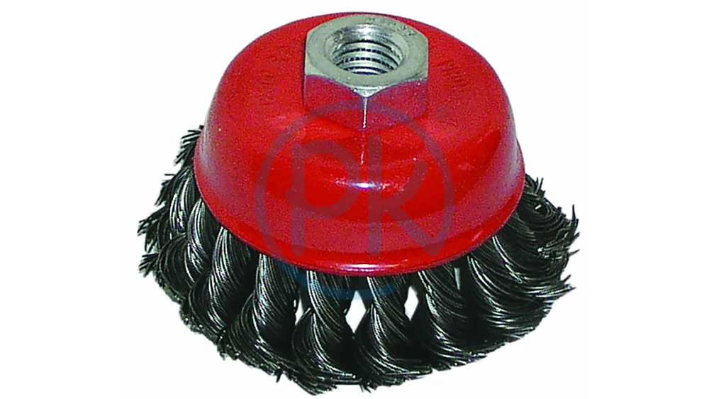 Optima Hrncový kartáč ocel - copánkový - kuželový 65 mm K065H050CZ Značkový