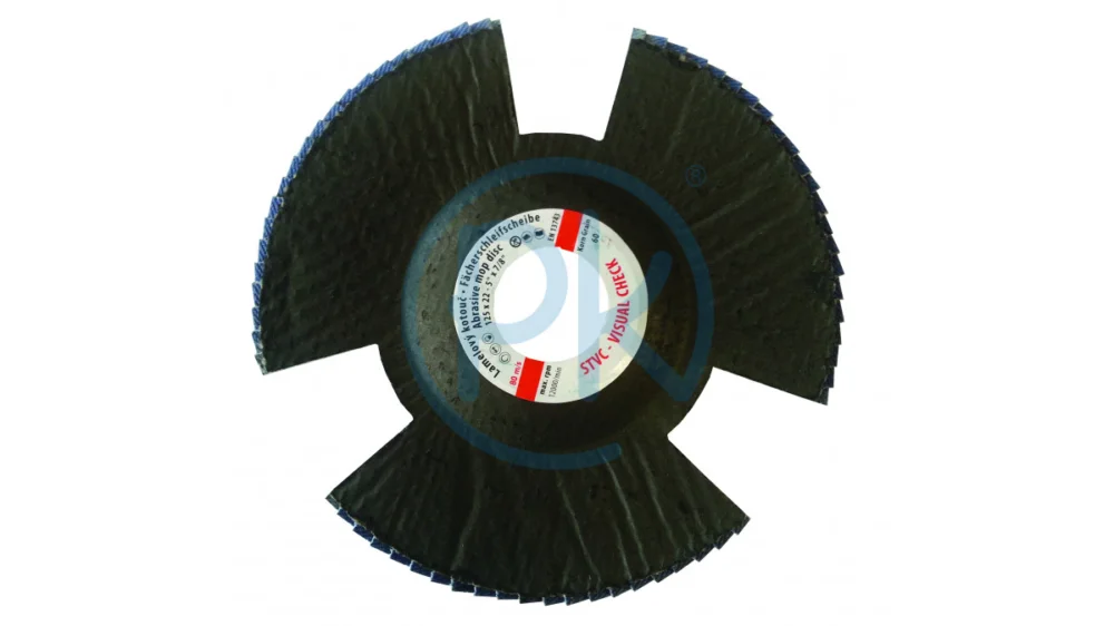 Optima Lamelový brusný kotouč OptimaProfi na nerez a ocel Visual 115 mm, Zrnitost: 80, 10 ks ILV115080 Omezená Nabídka