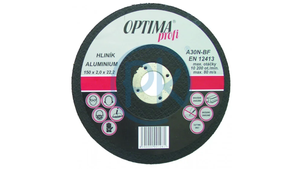 Nejlepší Volba Optima Řezný kotouč OptimaProfi na hliník profesional 125 mm/1,6 mm, 50 ks IA12516