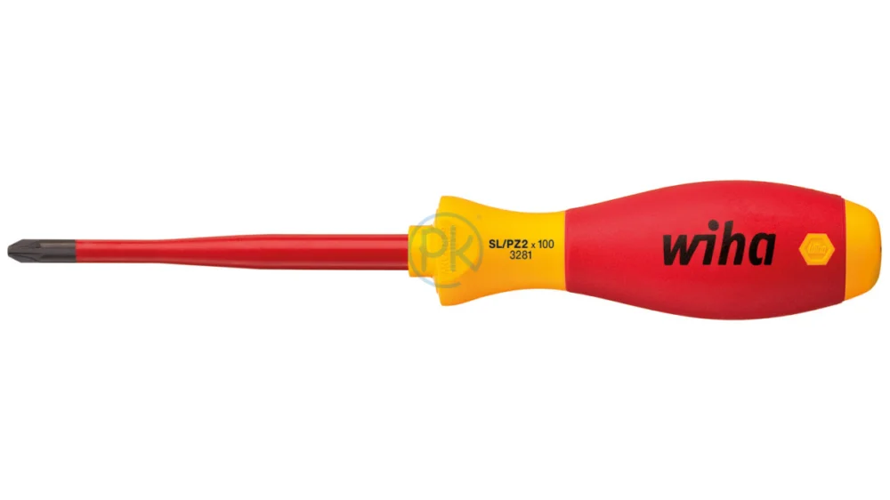 Víkendová Akce Wiha Šroubovák SoftFinish electric slimFix PlusMinus/Pozidriv #2 /100 mm 36330