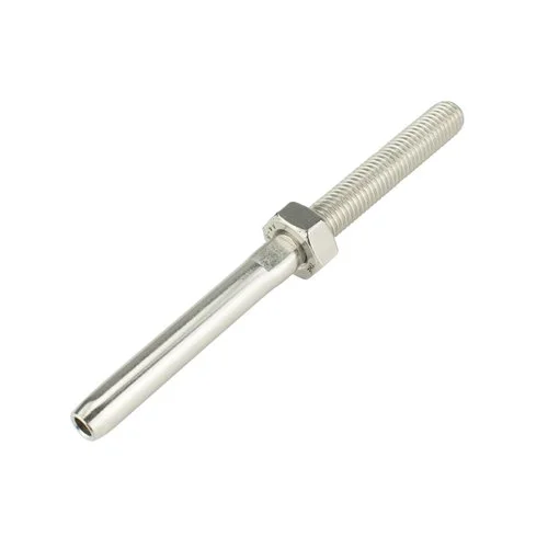 Autentický Koncovka lisovací se závitem, 5mm / M10, nerez A4