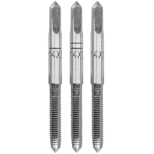 Závitník M 4 × 0,7mm, DIN 352 – sada 3ks, STREND PRO Zlevněný