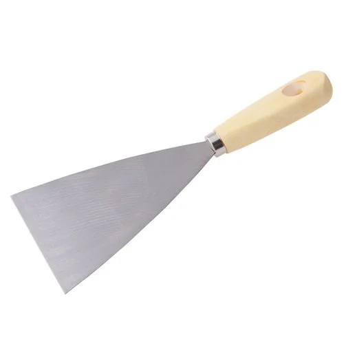 Sezónní Sleva Špachtle ocelová, 100mm, dřevěná rukojeť