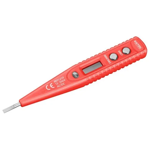 Zkoušečka napětí DIGI, PL 3,0mm, 146mm, 12-250V, AC/DC, EXTOL PREMIUM Doprava Zdarma