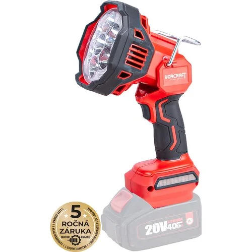 AKU LED reflektor, 30W, 2500lm, 20V, ShareSYS, WORCRAFT CLED-S20Li-30WB Vysoce Kvalitní