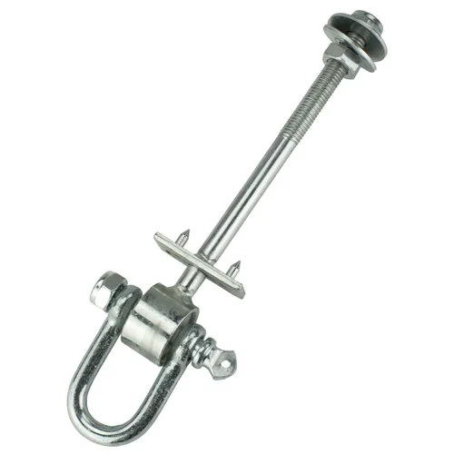 Hák houpačkový se třmenem, typ D+, M12x140mm, ZN Super Cena