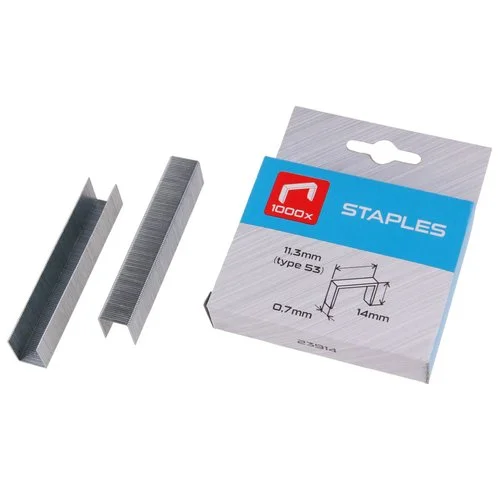 Spony 11,3 x 0,7mm, 14mm, balení 1000ks, typ 53 Akční Nabídka