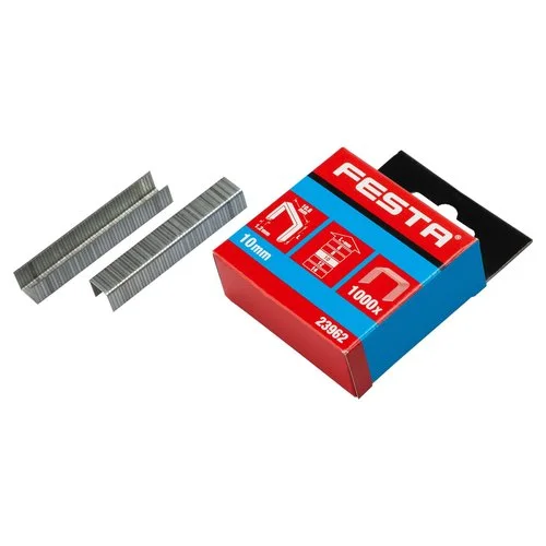 Spony 10,6 x 1,2mm, 10mm, balení 1000ks, typ 140, FESTA Přímo Od Výrobce
