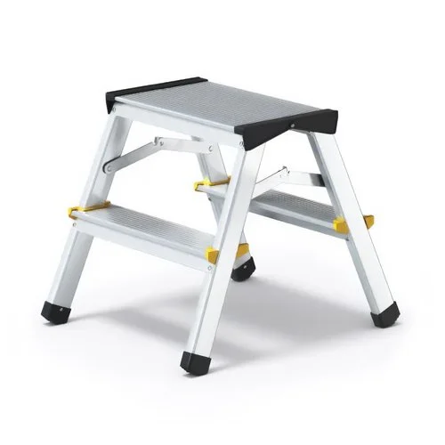 Schůdky oboustranné hliníkové 2×2 příčky, nosnost 150kg, PROFI, J.A.D TOOLS Sleva