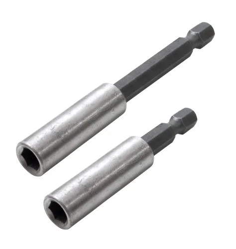Držák bitů, 1/4",75 a 150mm, magnet, sada 2ks, CrV, MAGG Nejlepší Volba