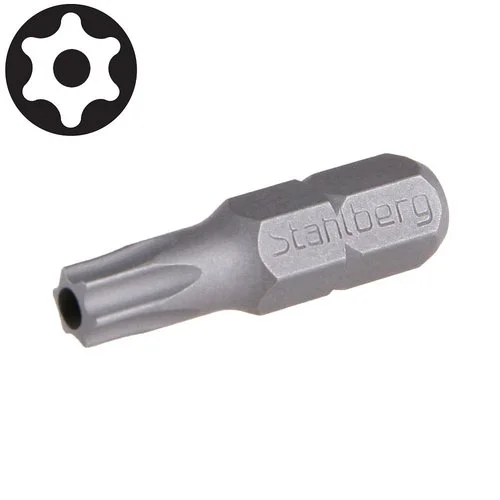 Bit TORX s dírkou, TTa7, 25mm, S2, STAHLBERG Dokud Zásoby Vydrží