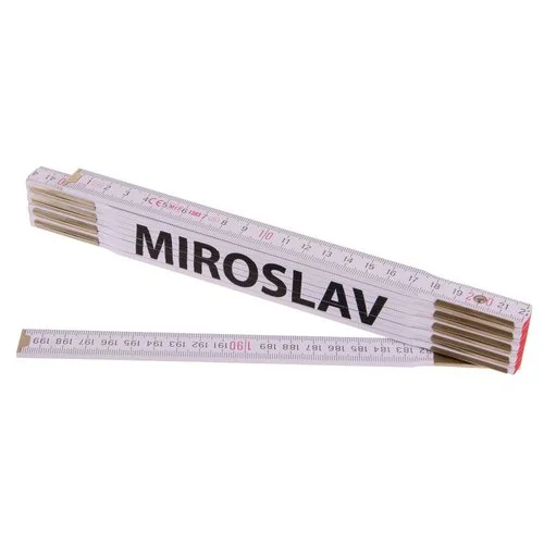 Nízká Cena Metr skládací, 2m, dřevěný, PROFI, "MIROSLAV"