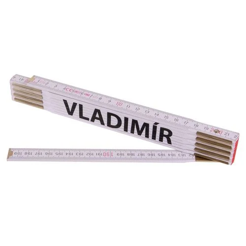 Omezená Nabídka Metr skládací, 2m, dřevěný, PROFI, "VLADIMÍR"