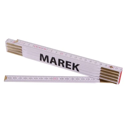 Aktuální Metr skládací, 2m, dřevěný, PROFI, "MAREK"