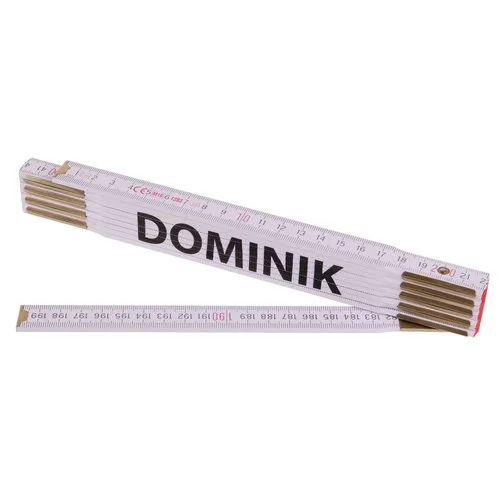 Metr skládací, 2m, dřevěný, PROFI, "DOMINIK" Vrácení Zdarma
