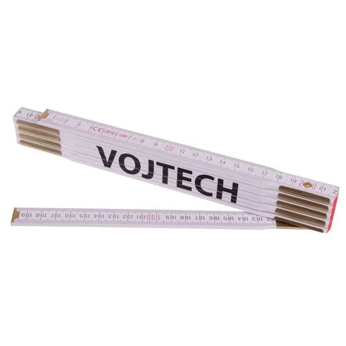 Metr skládací, 2m, dřevěný, PROFI, "VOJTECH" Pouze Dnes