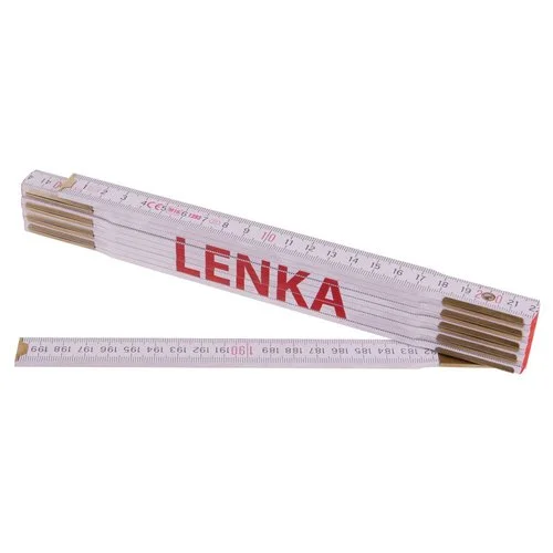 Metr skládací, 2m, dřevěný, PROFI, "LENKA" Akční Nabídka
