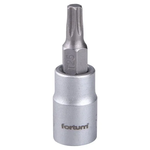 Levný Gola hlavice 1/4", TORX zástrčná, T25, CrV, FORTUM