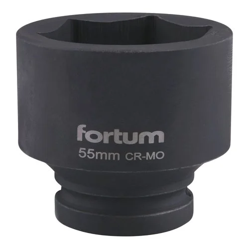 Ověřený Gola hlavice rázová 3/4", 55mm, CrMoV, FORTUM