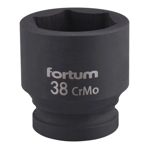 Gola hlavice rázová 3/4", 38mm, CrMoV, FORTUM Originální