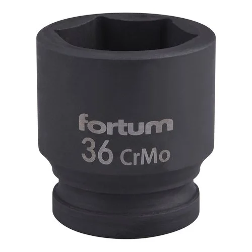 Super Cena Gola hlavice rázová 3/4", 36mm, CrMoV, FORTUM