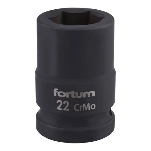 Gola hlavice rázová 3/4", 22mm, CrMoV, FORTUM Akční Cena