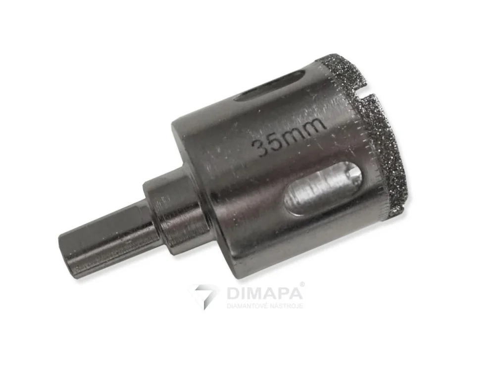 Originální 35 mm Diamantový vrták - korunka DIMAPA