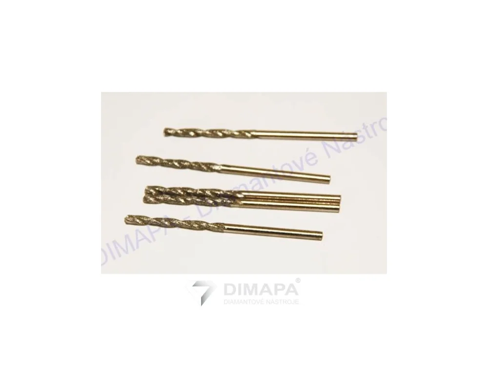 Pouze Dnes 2.8 mm Diamantový vrták - spirálový DIMAPA