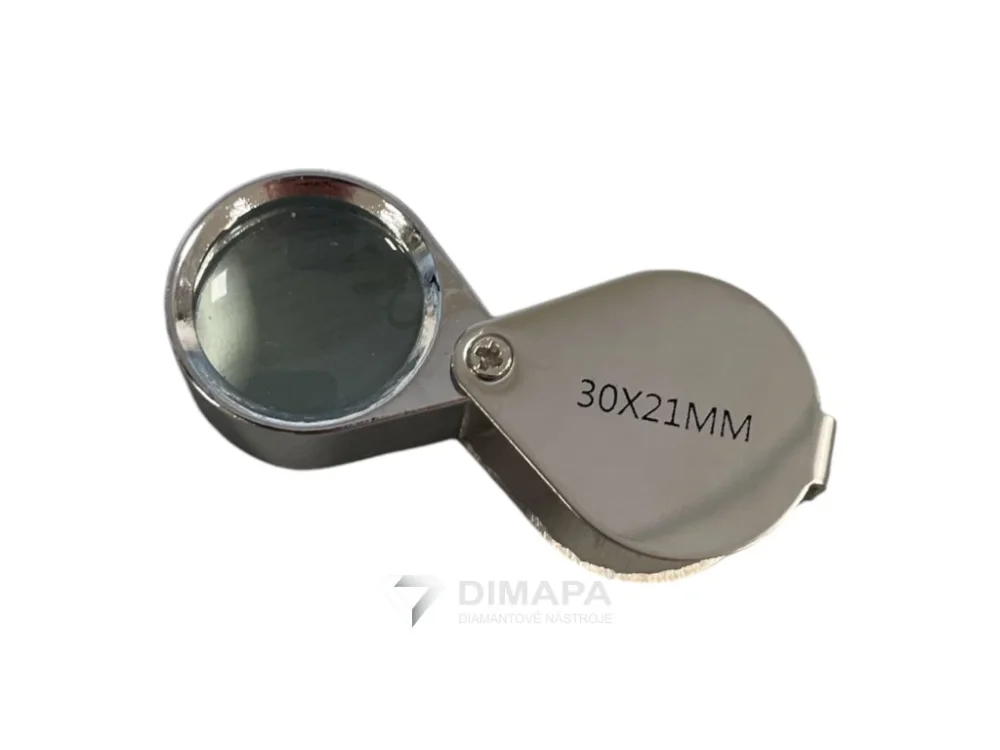 Super Cena Kapesní lupa 30x21mm zvětšení DIMAPA